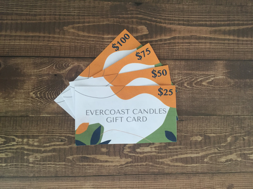 Evercoast Candles Gift Card